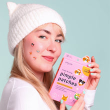 Load image into Gallery viewer, Christmas Holiday Frosty &amp; Furry Hydrocolloid Pimple Patches