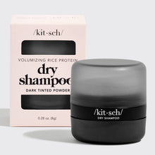 Load image into Gallery viewer, Volumizing Rice Protein Dry Shampoo - Dark Tinted Powder