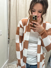 Load image into Gallery viewer, Checker Lola Cardigan