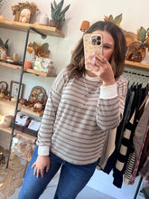 Load image into Gallery viewer, Raised Ribbed Striped Top