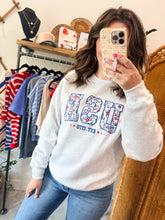 Load image into Gallery viewer, Floral USA Sweatshirt
