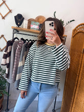 Load image into Gallery viewer, Sunday Stripe Top
