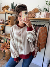 Load image into Gallery viewer, Hudson Striped Pullover