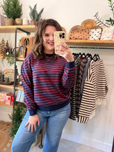 Load image into Gallery viewer, Avery Stripe Pullover