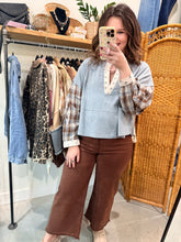 Load image into Gallery viewer, Cocoa Crop Jeans