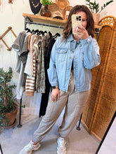Load image into Gallery viewer, Ruffle Waist Jogger Pants
