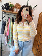Load image into Gallery viewer, Sunshine Stripe Cardigan