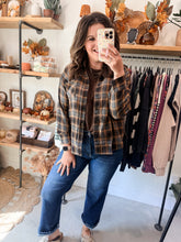 Load image into Gallery viewer, Take To The Pumpkin Patch Plaid