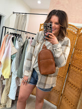 Load image into Gallery viewer, Neutral Plaid Top