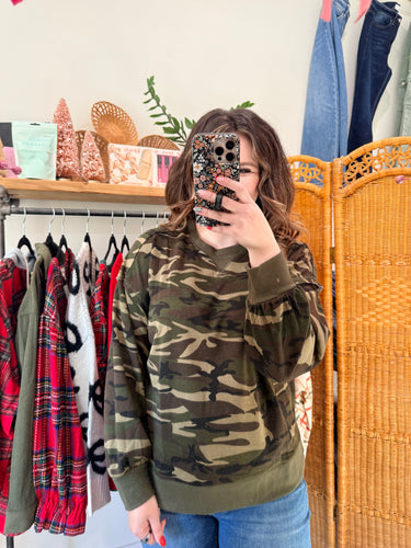 Camo Pullover