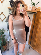Load image into Gallery viewer, Mocha Tennis Dress