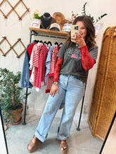 Load image into Gallery viewer, Tummy Control High Rise Cuffed Denim