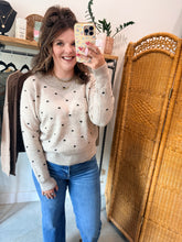 Load image into Gallery viewer, Cozy Dotted Sweater