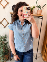 Load image into Gallery viewer, Embroidered Floral Blouse