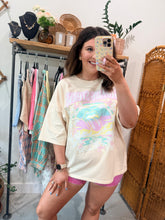 Load image into Gallery viewer, Butter Yellow Rolling Stones Graphic