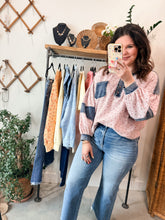 Load image into Gallery viewer, Selena Thermal &amp; Denim Top