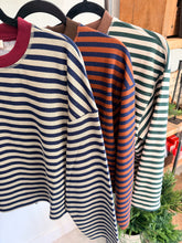 Load image into Gallery viewer, The Jackie Stripe Pullover