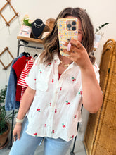 Load image into Gallery viewer, Cherry Bomb Blouse
