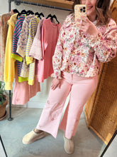 Load image into Gallery viewer, Soft Pink Eyelet Embroidery Pants