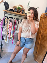 Load image into Gallery viewer, Raised Ribbed Collared Top