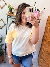 Load image into Gallery viewer, Lemon Floral Top