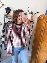 Load image into Gallery viewer, Sunday Stripe Top