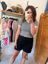 Load image into Gallery viewer, Fleece Raw Hem Shorts