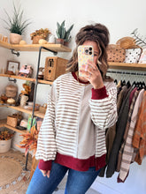 Load image into Gallery viewer, Hudson Striped Pullover