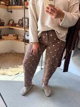 Load image into Gallery viewer, Dottie Polka Dot Barrel Jean