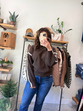Load image into Gallery viewer, Marled Contrast Stitch Sweater