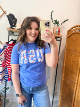 Load image into Gallery viewer, USA Daisy Tee