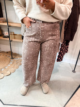 Load image into Gallery viewer, Fawn Dot Barrel Pants