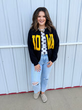 Load image into Gallery viewer, Iowa Sweatshirt Cardigan