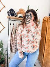 Load image into Gallery viewer, Lottie Waffle Floral Top