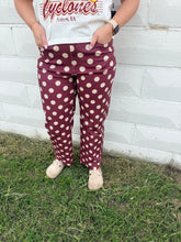 Load image into Gallery viewer, Polka Dot Twill Pants