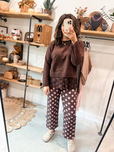 Load image into Gallery viewer, Chocolate Lace Sweater