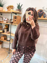 Load image into Gallery viewer, Chocolate Lace Sweater