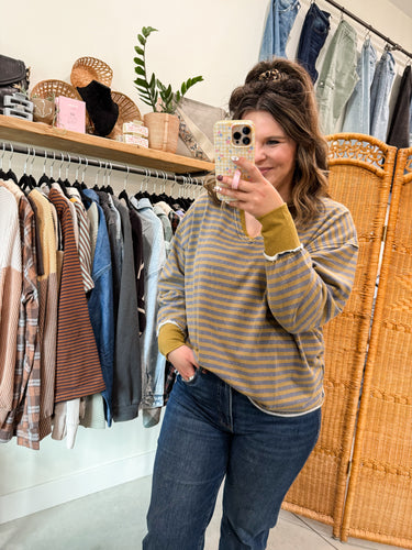 Finley Stripe Pullover
