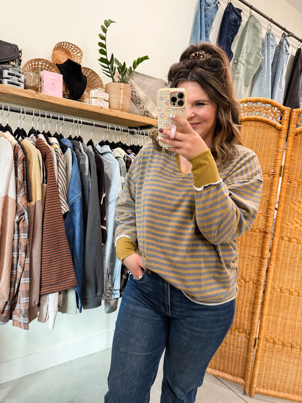Finley Stripe Pullover