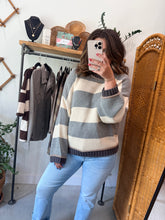 Load image into Gallery viewer, Harlyn Stripe Sweater