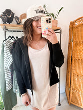 Load image into Gallery viewer, Acid Washed Mini Dressed Romper
