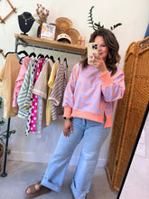 Load image into Gallery viewer, Peachy Keen Polka Dot Top