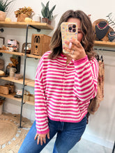 Load image into Gallery viewer, Barbie Girl Stripe Cardigan