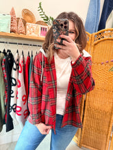 Load image into Gallery viewer, Brushed Plaid Shacket