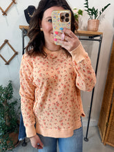 Load image into Gallery viewer, Tatum Floral Waffle Top