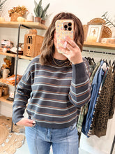 Load image into Gallery viewer, Navy Night Sweater