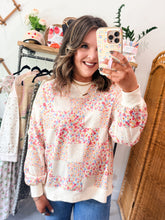 Load image into Gallery viewer, Meadow Bloom Patchwork Top