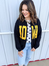 Load image into Gallery viewer, Iowa Sweatshirt Cardigan