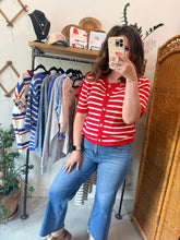 Load image into Gallery viewer, Lucy Striped Knit Top