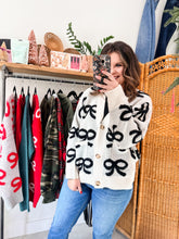 Load image into Gallery viewer, Bow Cardigan